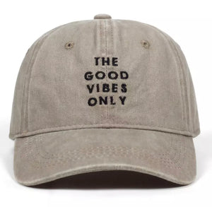 “The Good Vibes Only” Dad Hat