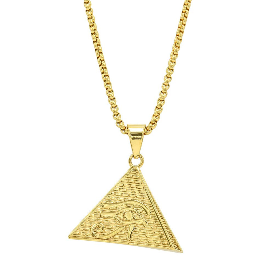 14k Gold Plated Queen Nefertiti Necklace