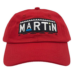 Martin Tv Show Hat Baseball Cap 90s Dad Hat (Red)