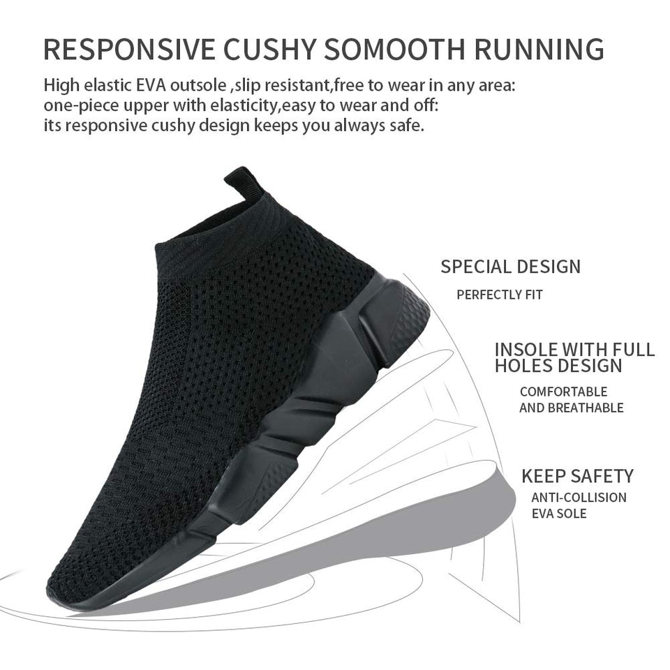 Black Excellence Sock Runners