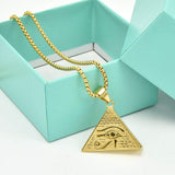 14k Gold Plated Queen Nefertiti Necklace