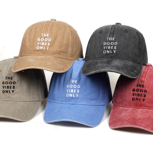 “The Good Vibes Only” Dad Hat
